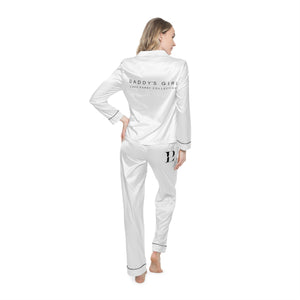 Women's Satin Pajamas (AOP)