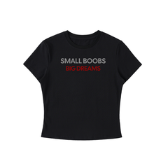 SMALL BOOBS, BIG DREAMS // LPC Crewneck Tee