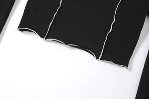 Noctura Edge | Crop Top | Luke Parry Collective