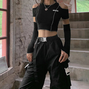 Noctura Edge | Crop Top | Luke Parry Collective