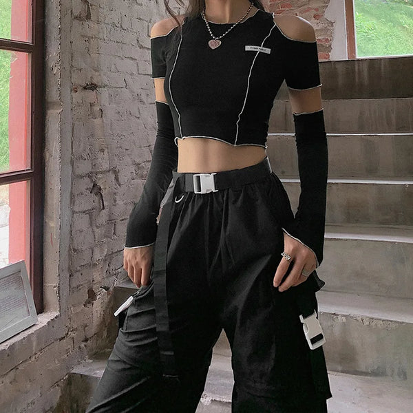 Noctura Edge | Crop Top | Luke Parry Collective
