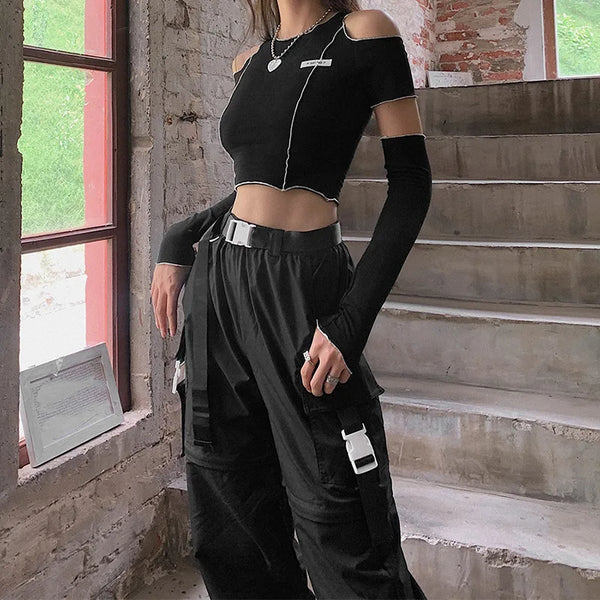Noctura Edge | Crop Top | Luke Parry Collective