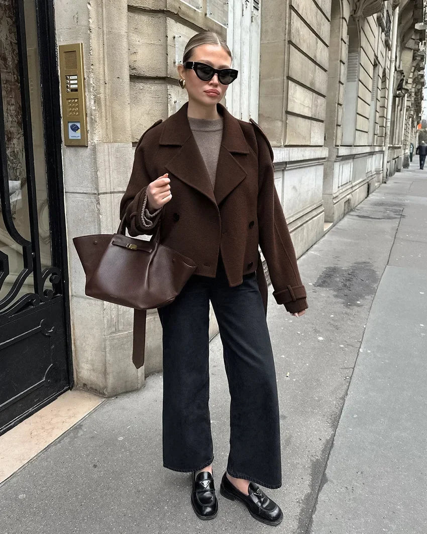 Montclair | Wool Blend Coat | Luke Parry Collective