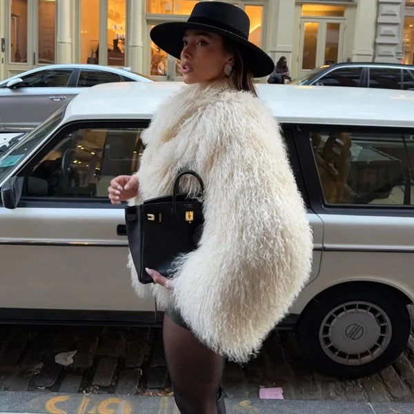 Midnight Heir | Faux Fur Coat | Luke Parry Collective