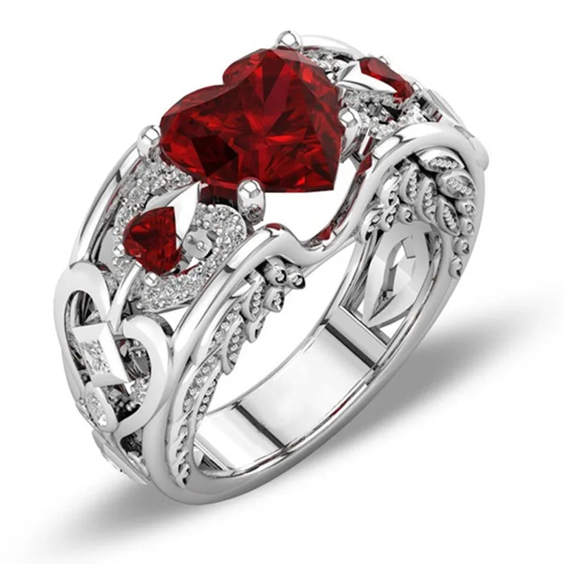 Crimson Heir | Gemstone Ring | Luke Parry Collective