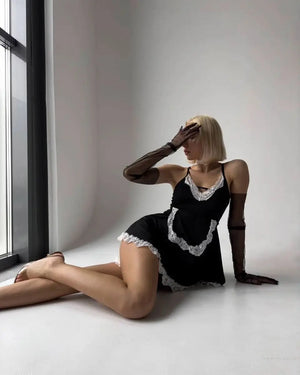 Noir Devotion | Maid Lingerie Costume | Luke Parry Collective