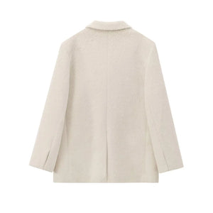 Château Blanc | White Corduroy Blazer | Luke Parry Collective