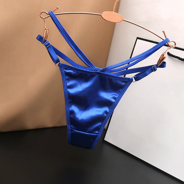 Luna Gleam | Satin Thong Panty | Luke Parry Collective