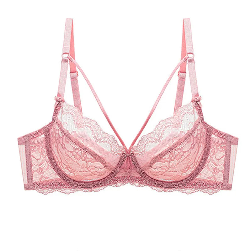 Aurora Blush | Lace Underwire Bra | Luke Parry Collective