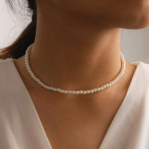 Velour Grace | Pearl Choker Necklace | Luke Parry Collective