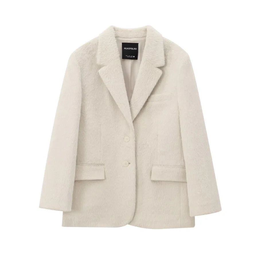 Château Blanc | White Corduroy Blazer | Luke Parry Collective