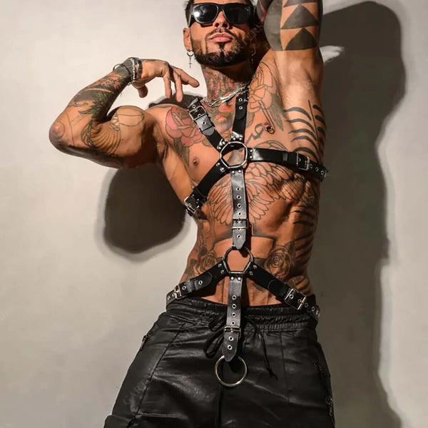 Steel Ritual | Male Bondage Harness | Luke Parry Collective