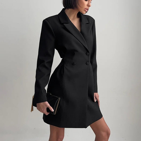 Valeria Structure | Blazer Mini Dress | Luke Parry Collective