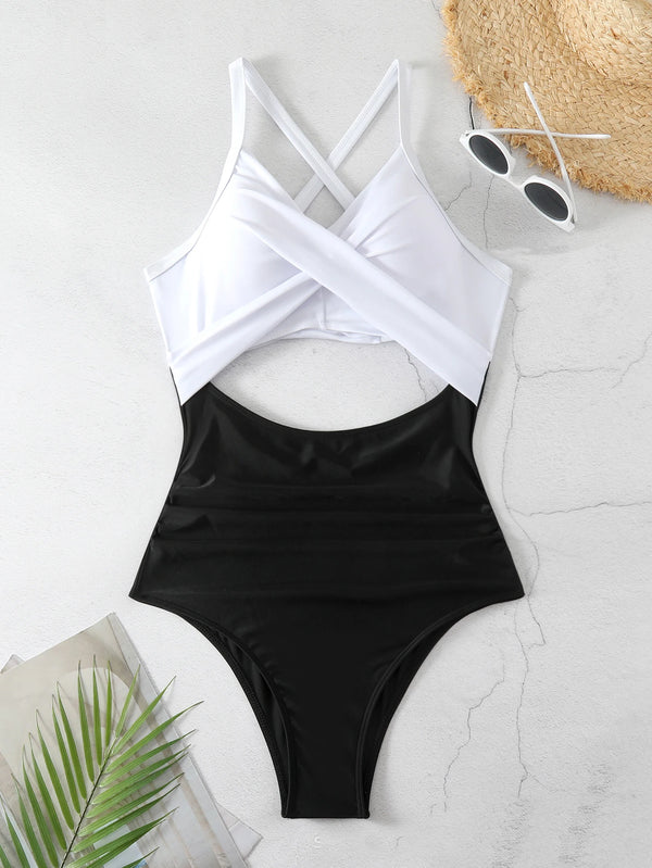 Riviera Bloom High-Waist One-Piece