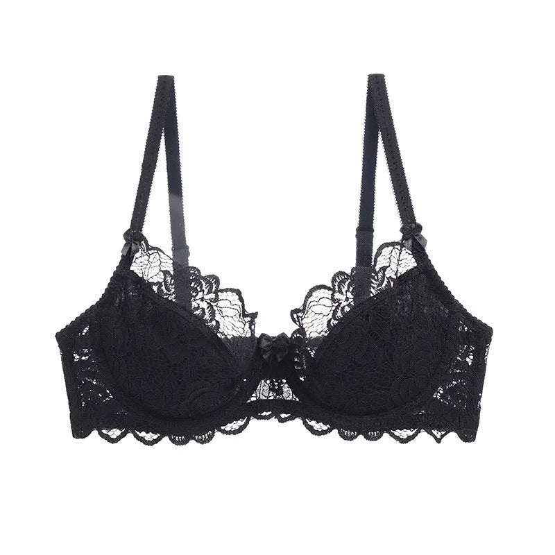 Scarlet Bloom | Lace Bra | Luke Parry Collective