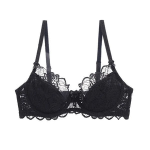 Scarlet Bloom | Lace Bra | Luke Parry Collective