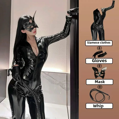Midnight Panther | Catsuit Lingerie Costume | Luke Parry Collective