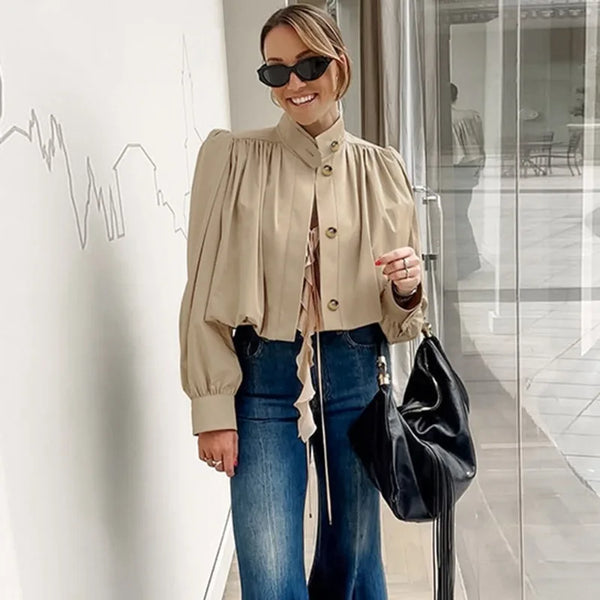 Windsor Blush | Cropped Statement Jacket | Luke Parry Collective