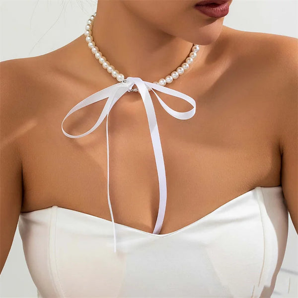Velour Grace | Pearl Choker Necklace | Luke Parry Collective