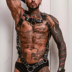 Steel Ritual | Male Bondage Harness | Luke Parry Collective