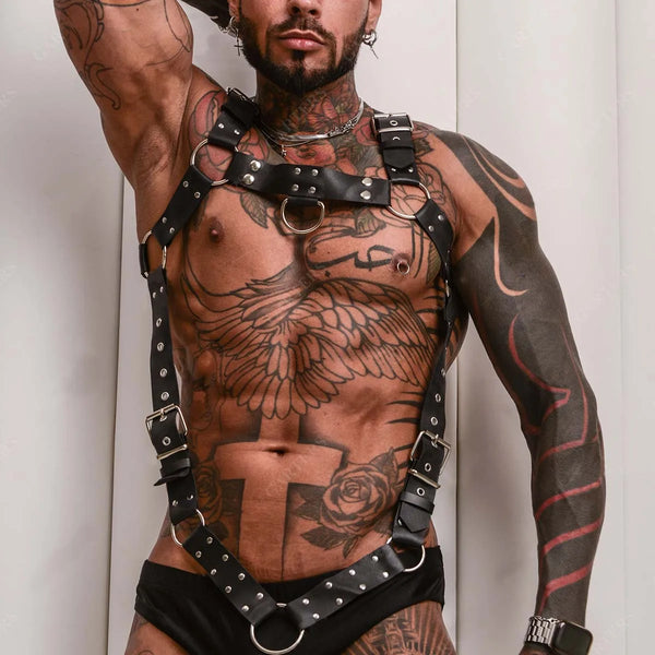 Steel Ritual | Male Bondage Harness | Luke Parry Collective
