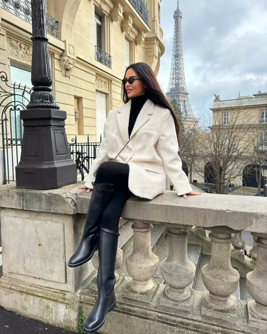 Château Blanc | White Corduroy Blazer | Luke Parry Collective