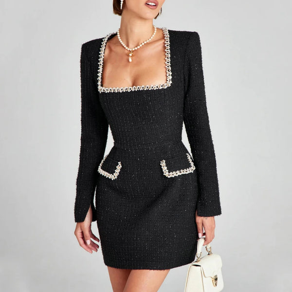 Regalia Cut | Tweed Mini Dress | Luke Parry Collective