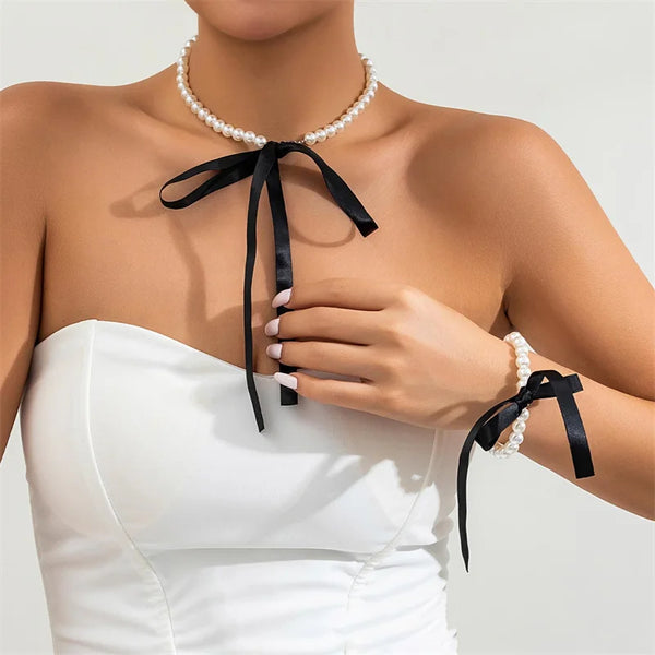 Velour Grace | Pearl Choker Necklace | Luke Parry Collective