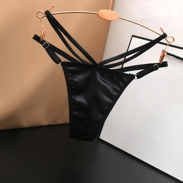 Luna Gleam | Satin Thong Panty | Luke Parry Collective