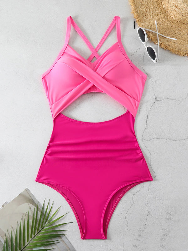 Riviera Bloom High-Waist One-Piece
