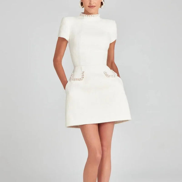 Regalia Cut | Tweed Mini Dress | Luke Parry Collective