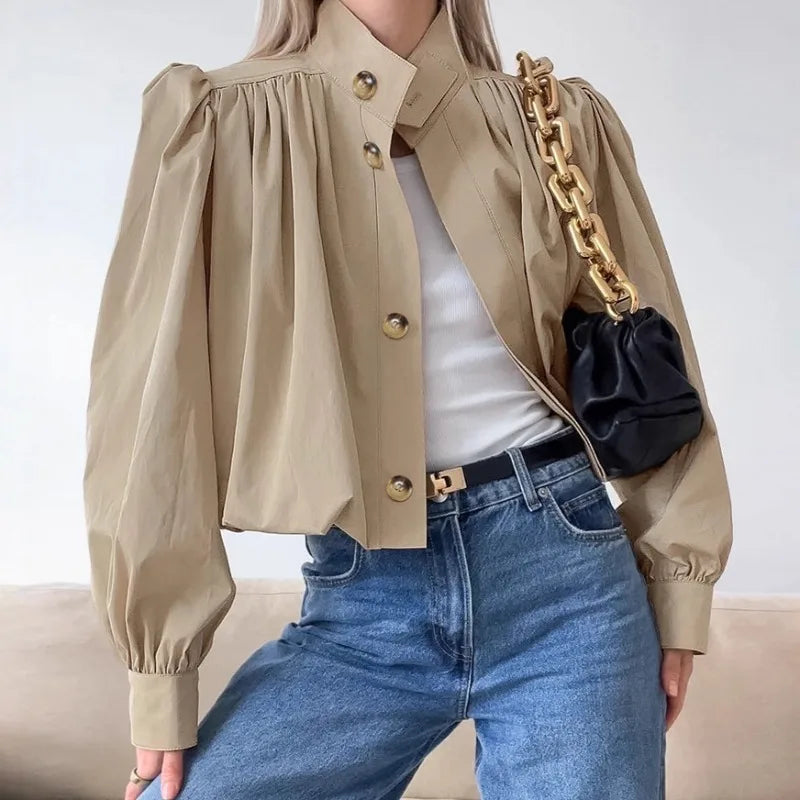 Windsor Blush | Cropped Statement Jacket | Luke Parry Collective