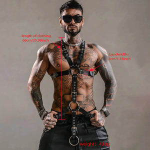 Steel Ritual | Male Bondage Harness | Luke Parry Collective