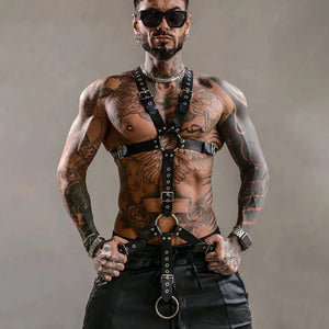 Steel Ritual | Male Bondage Harness | Luke Parry Collective
