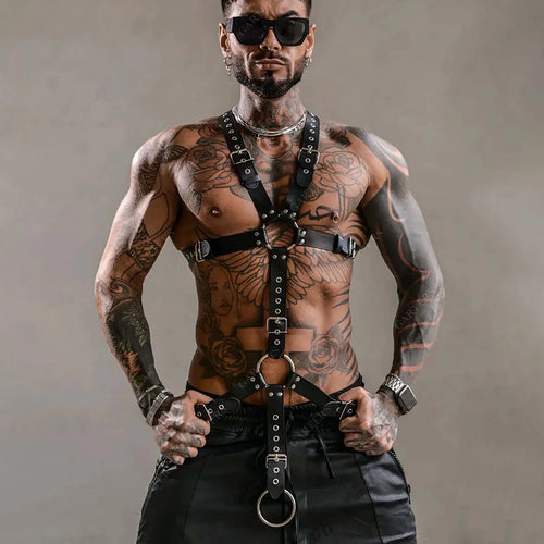 Steel Ritual | Male Bondage Harness | Luke Parry Collective