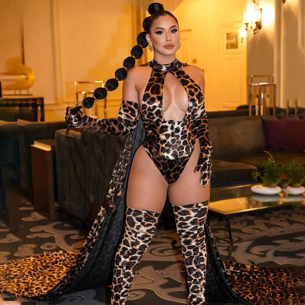 Wild Leopard | Leopard Print Lingerie Set | Luke Parry Collective