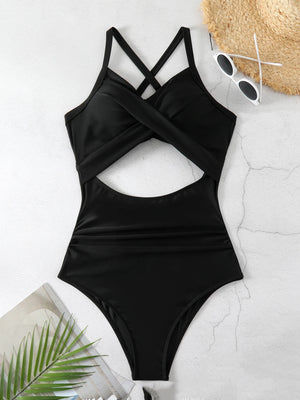 Riviera Bloom High-Waist One-Piece