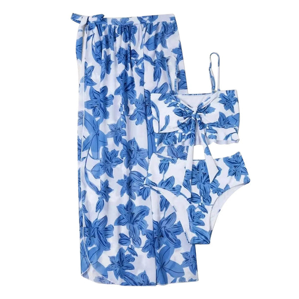 Bloom Riviera Three-Piece Bikini Set
