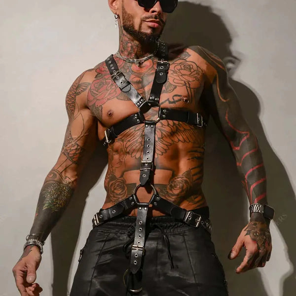 Steel Ritual | Male Bondage Harness | Luke Parry Collective