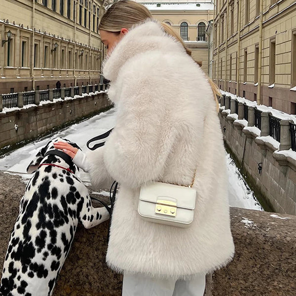 Alba Heirloom | Faux fur Winter Coat | Luke Parry Collective