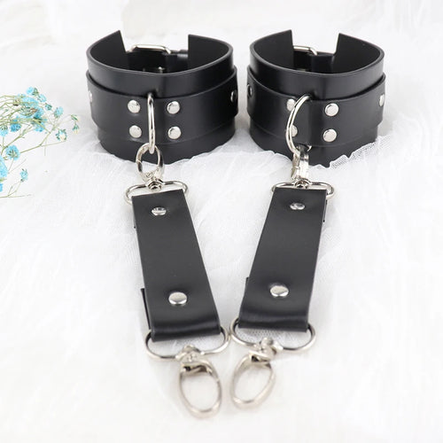 Discipline Frame | Harness Bra Belt & Matching handcuffs | Luke Parry Collective