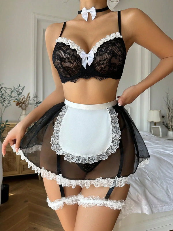 Dusk Submission | Maid Lingerie Set | Luke Parry Collective