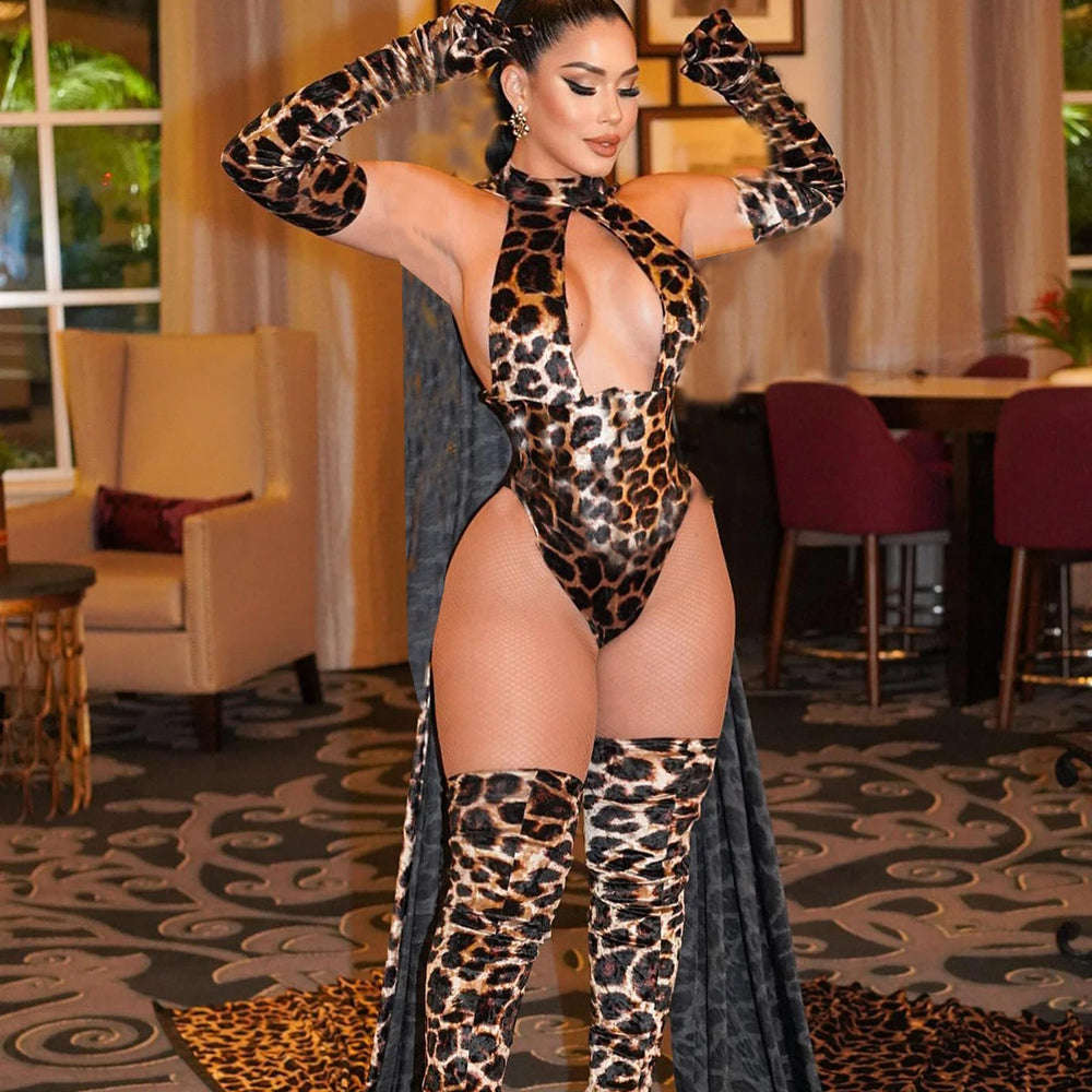 Wild Leopard | Leopard Print Lingerie Set | Luke Parry Collective