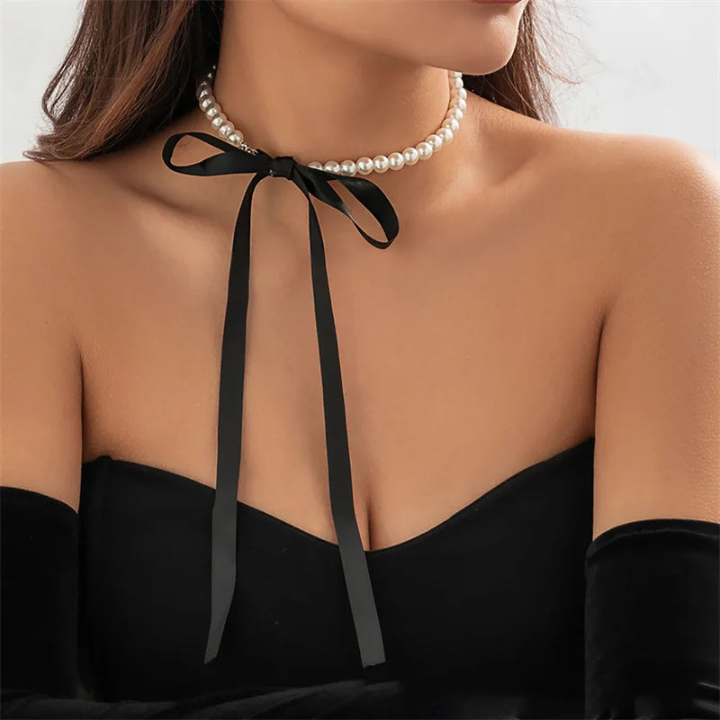 Velour Grace | Pearl Choker Necklace | Luke Parry Collective