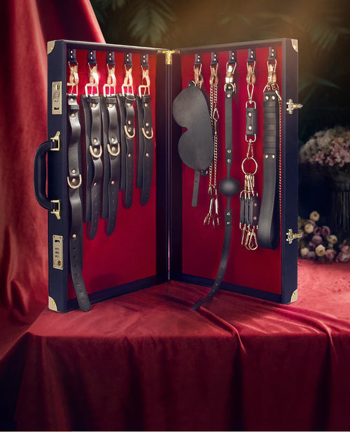 Midnight Embrace | Genuine Leather Restraint Set | Luke Parry Collective