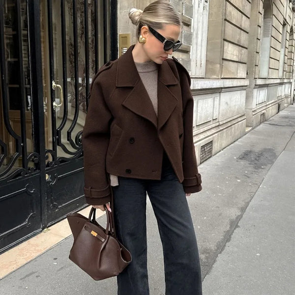 Montclair | Wool Blend Coat | Luke Parry Collective