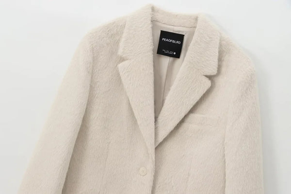 Château Blanc | White Corduroy Blazer | Luke Parry Collective