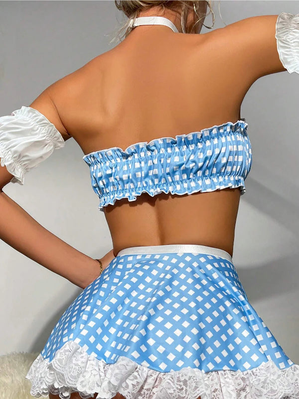 Blueberry Fantasy | Costume Lingerie Set | Luke Parry Collective