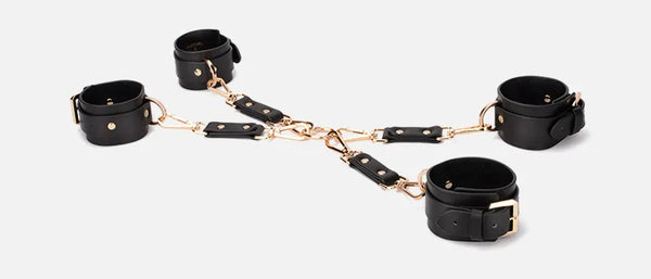 Midnight Embrace | Genuine Leather Restraint Set | Luke Parry Collective