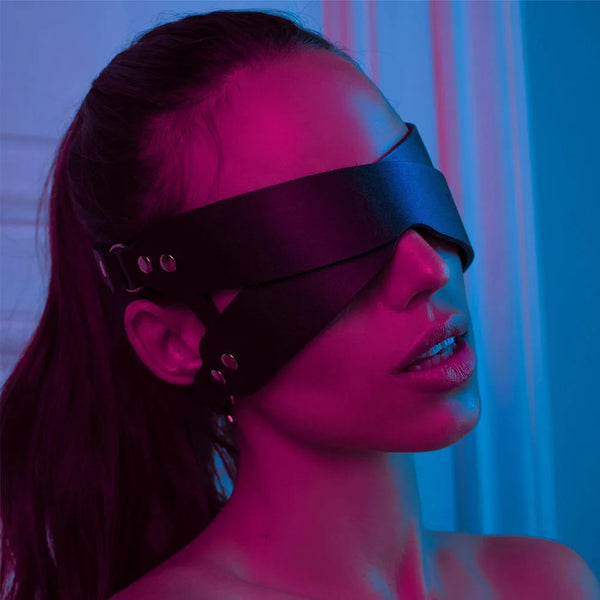Eclipse Submission| Leather Harness Mask | Luke Parry Collective
